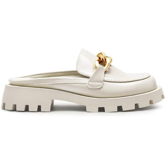 Mules for Women Slip On Shoes Beige - Picture 2 of 7